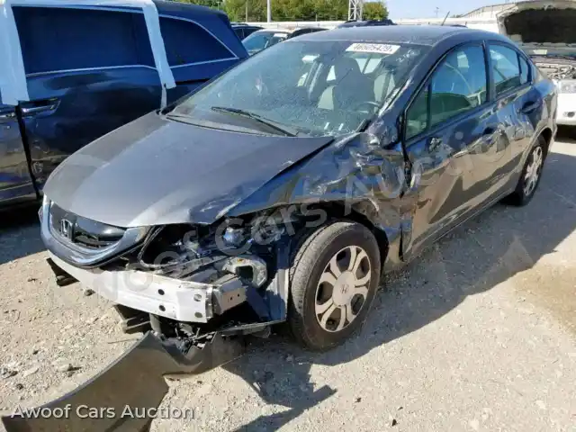 2013 Honda Civic Hybrid 19XFB4F21DE003698 — Copart auction photo 2