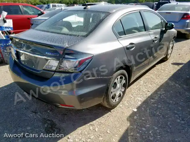 2013 Honda Civic Hybrid 19XFB4F21DE003698 — Copart auction photo 4