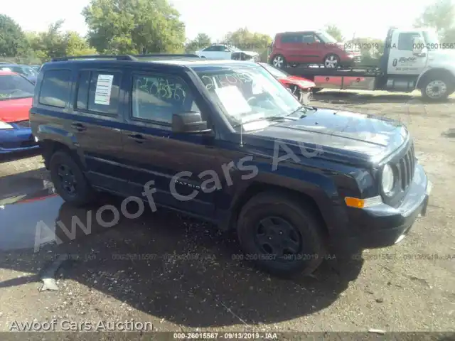 2014 Jeep Patriot 1C4NJPBB3ED906010 — Iaai auction photo 1