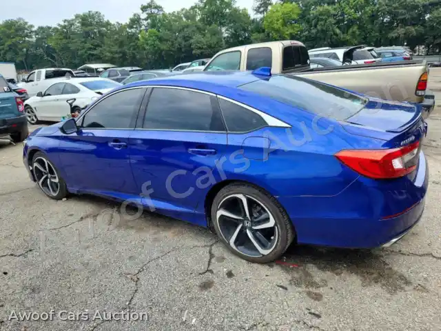 2019 Honda Accord 1HGCV1F34KA094100 — Copart auction photo 2