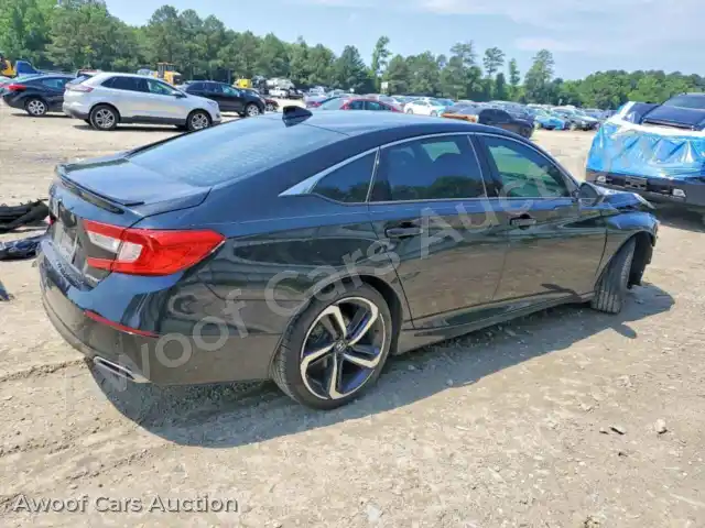 2019 Honda Accord 1HGCV1F36KA157424 — Copart auction photo 3