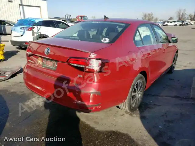 2017 Volkswagen Jetta 3VWDB7AJ0HM314944 — photo 4 de la vente Copart
