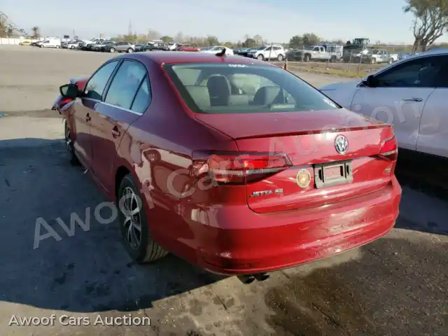 2017 Volkswagen Jetta 3VWDB7AJ0HM314944 — photo 3 de la vente Copart