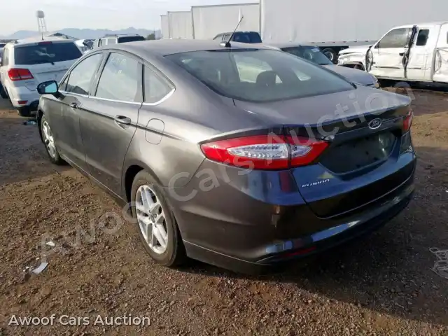 2016 Ford Fusion SE 3FA6P0H79GR345146 — Copart auction photo 3