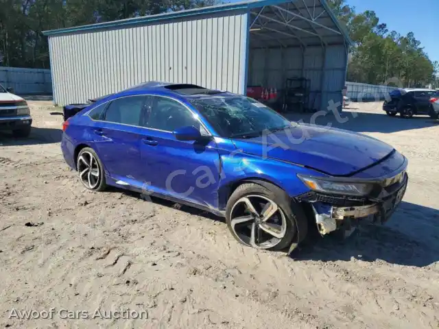 2019 Honda Accord 1HGCV2F33KA014257 — Copart auction photo 4