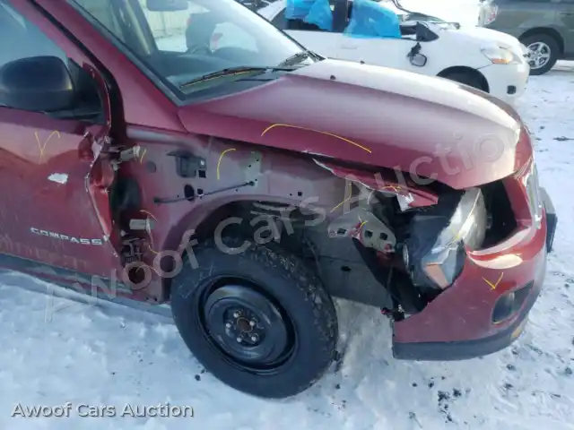 2015 Jeep Compass 1C4NJDBB7FD282776 — hoton gwanjo Copart na 9