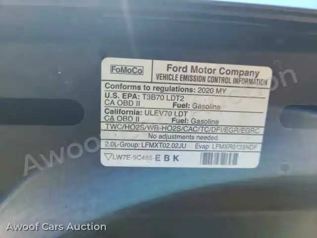 2020 Ford Edge 2FMPK3K97LBA55906 — Manheim auction photo 20