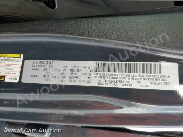 2017 Jeep Wrangler 1C4BJWDG4HL678163 — Copart auction photo 13
