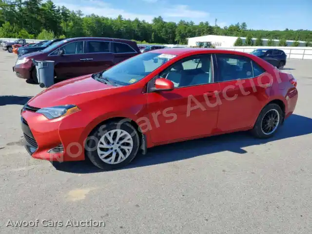2018 Toyota Corolla 2T1BURHE1JC018063 — Copart auction photo 1