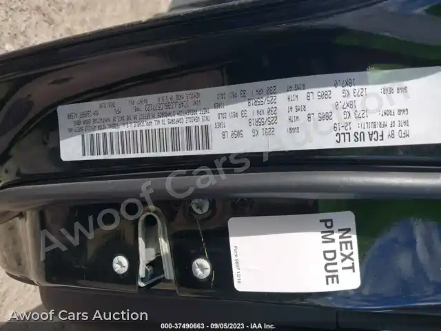 2020 Jeep Cherokee 1C4PJLDB8LD577123 — Iaai auction photo 9
