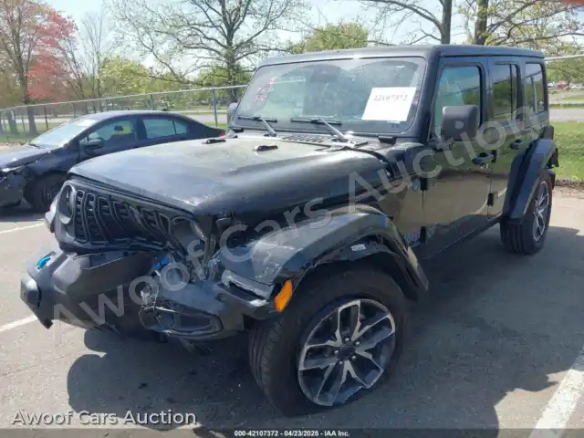 2024 Jeep Wrangler 4XE 1C4RJXN68RW145341 — Iaai auction photo 2