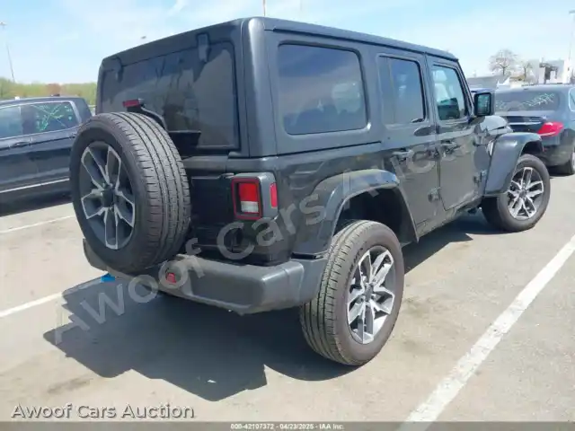 2024 Jeep Wrangler 4XE 1C4RJXN68RW145341 — Iaai auction photo 4