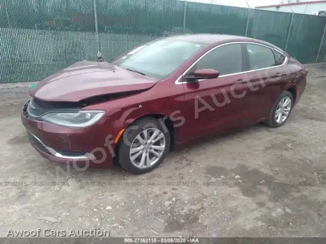 2015 Chrysler 200 1C3CCCABXFN639945 — photo 2 de la vente Iaai