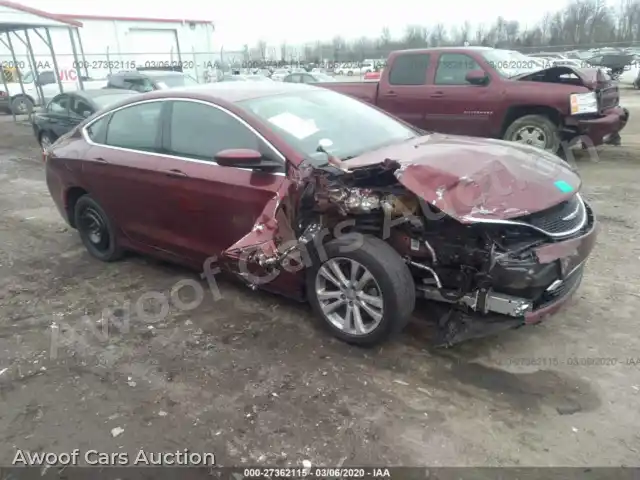 2015 Chrysler 200 1C3CCCABXFN639945 — photo 1 de la vente Iaai
