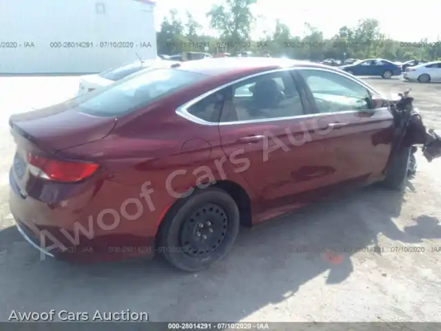 2015 Chrysler 200 1C3CCCABXFN639945 — photo 4 de la vente Iaai