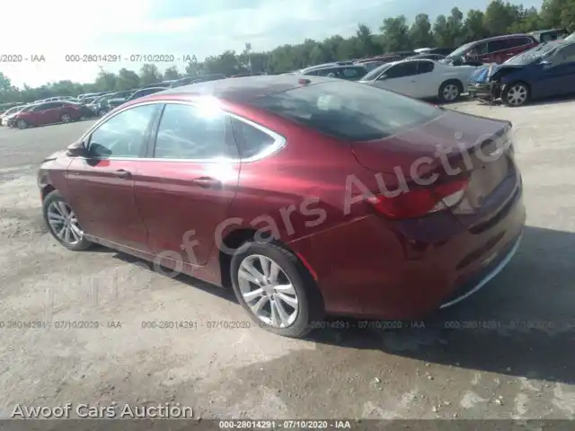 2015 Chrysler 200 1C3CCCABXFN639945 — photo 3 de la vente Iaai