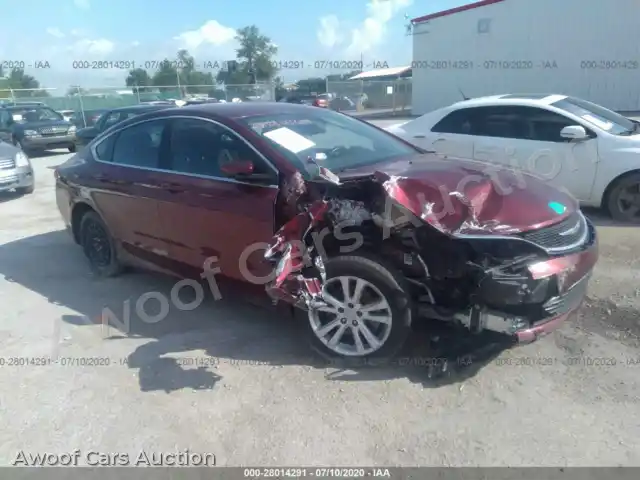 2015 Chrysler 200 1C3CCCABXFN639945 — photo 1 de la vente Iaai