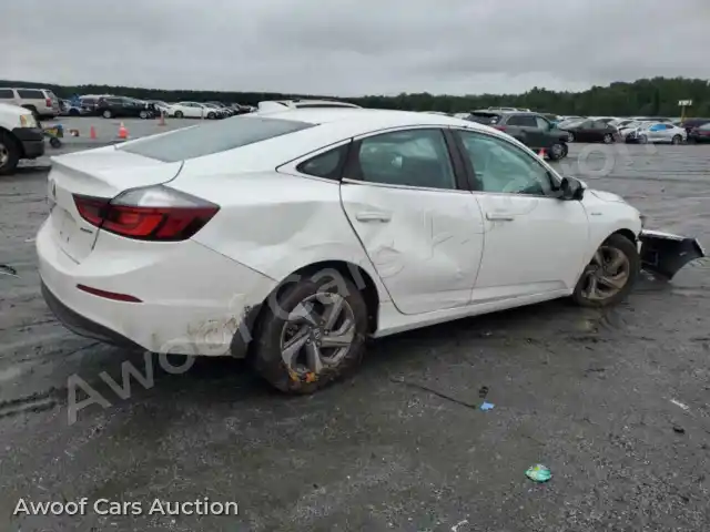2020 Honda Insight 19XZE4F57LE008885 — Copart auction photo 3