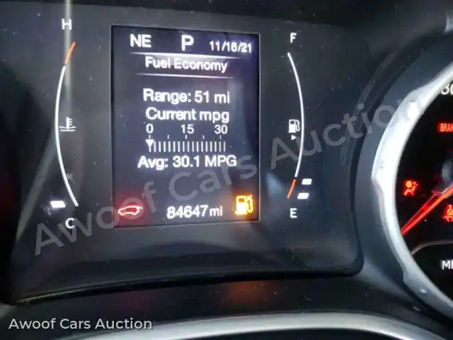 2017 Jeep Compass 3C4NJCAB9HT647497 — Copart auction photo 8