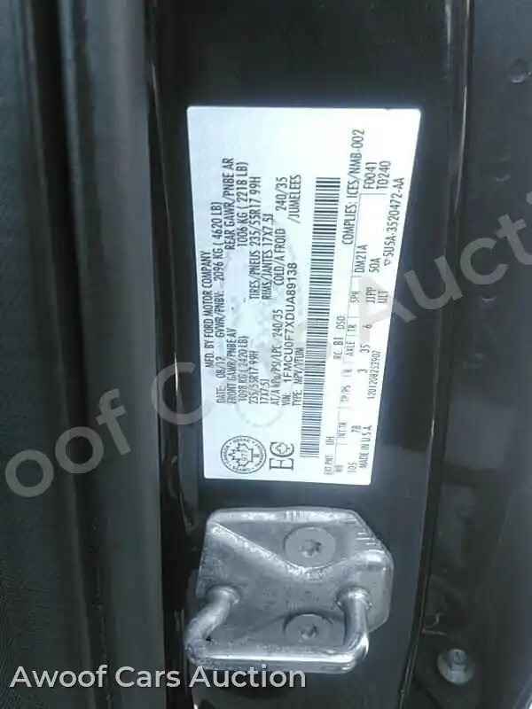 2013 Ford Escape 1FMCU0F7XDUA89138 — Manheim auction photo 11
