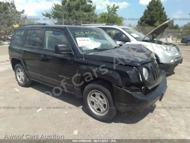 2016 Jeep Patriot 1C4NJRBB3GD741588 — photo 1 de la vente Iaai