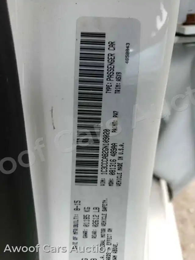 2016 Chrysler 200 1C3CCCAB2GN109020 — photo 13 de la vente Copart