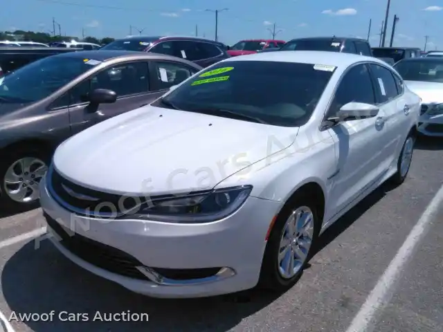 2016 Chrysler 200 1C3CCCAB2GN109020 — photo 1 de la vente Manheim