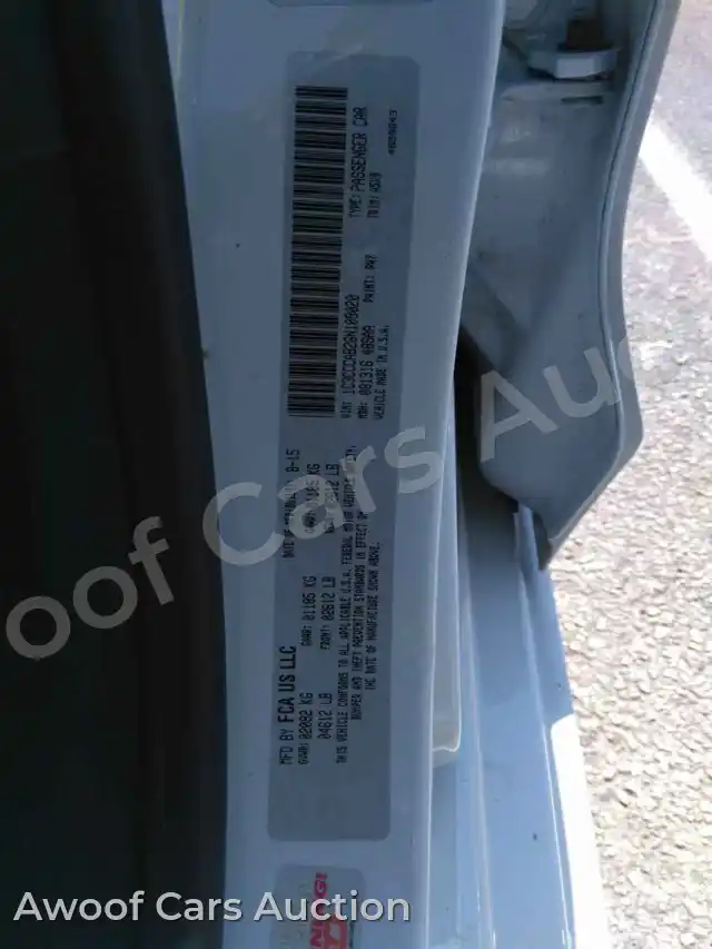 2016 Chrysler 200 1C3CCCAB2GN109020 — photo 6 de la vente Manheim