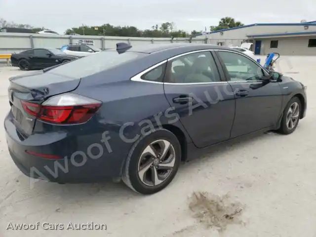 2019 Honda Insight 19XZE4F54KE023875 — Copart auction photo 3
