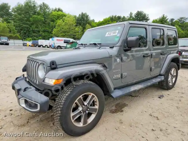 2019 Jeep Wrangler 1C4HJXEG3KW563199 — Copart auction photo 1
