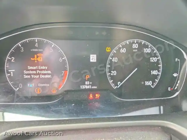 2019 Honda Accord 1HGCV2F34KA031181 — Copart auction photo 9