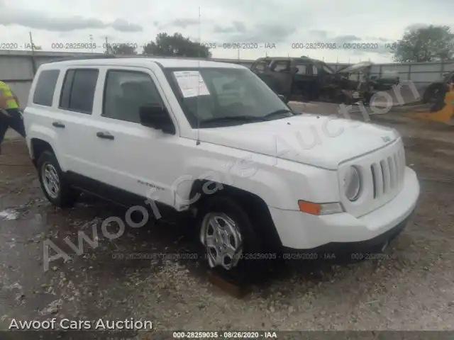2014 Jeep Patriot 1C4NJPBB4ED652596 — Iaai auction photo 1