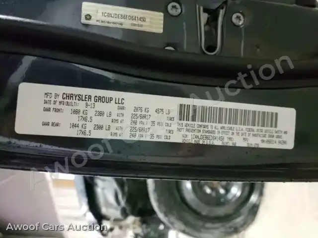 2014 Jeep Compass 1C4NJDEB6ED641450 — Copart auction photo 10