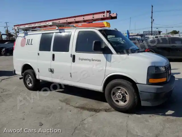 2020 GMC Savana 1GTW7AFP9L1129384 — hoton gwanjo Copart na 4