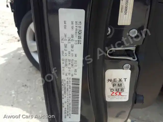 2016 Jeep Compass 1C4NJCBA8GD568624 — Copart auction photo 10