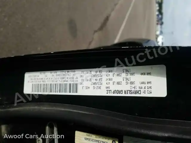 2012 Jeep Compass Sport 1C4NJCBA0CD530489 — hoton gwanjo Manheim na 6