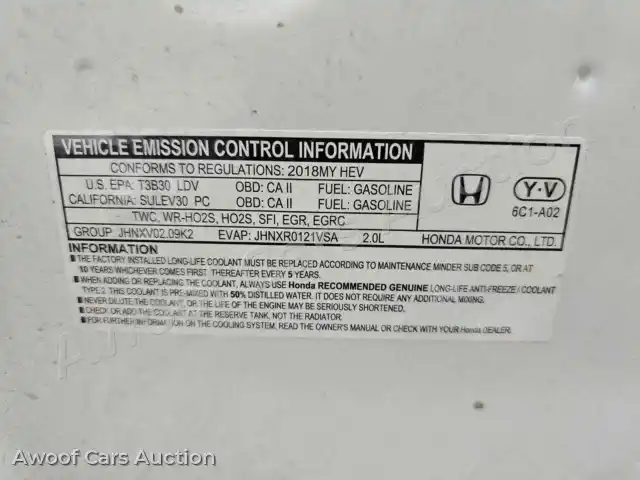 2018 Honda Accord 1HGCV3F57JA009195 — photo 19 de la vente Manheim