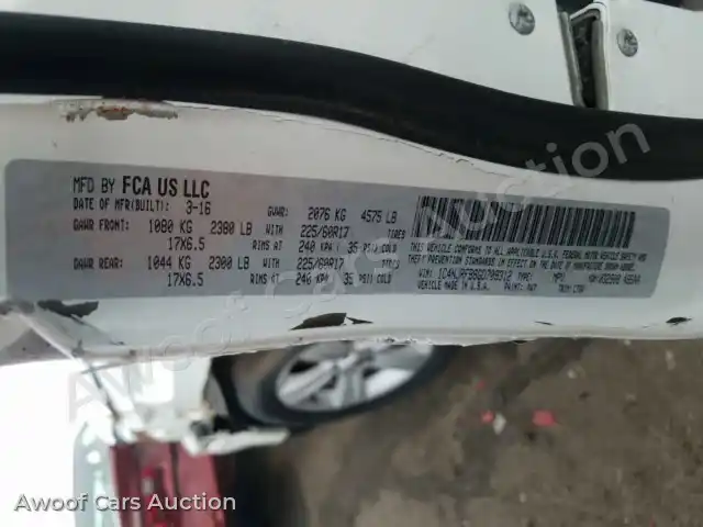 2016 Jeep Patriot 1C4NJRFB8GD709312 — Copart auction photo 10