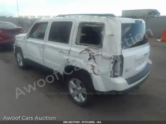 2016 Jeep Patriot 1C4NJRFB8GD709312 — Iaai auction photo 3
