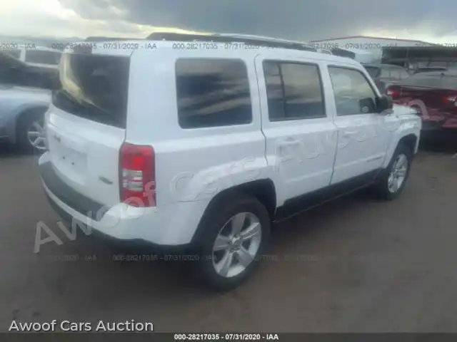 2016 Jeep Patriot 1C4NJRFB8GD709312 — Iaai auction photo 4