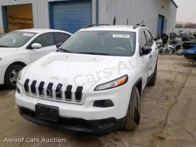 2016 Jeep Cherokee S 1C4PJLAB8GW372822 — Copart auction photo 2