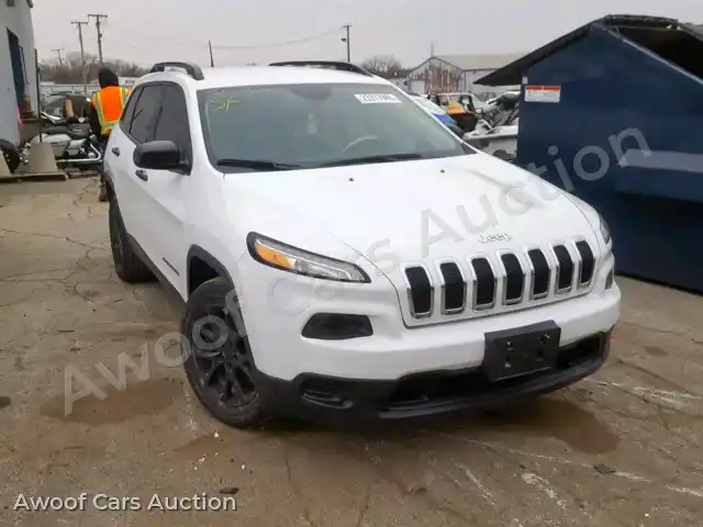 2016 Jeep Cherokee S 1C4PJLAB8GW372822 — Copart auction photo 1