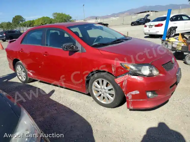 2009 Toyota Corolla 1NXBU40EX9Z154619 — hoton gwanjo Copart na 4