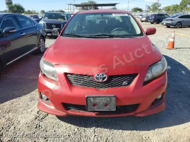 2009 Toyota Corolla 1NXBU40EX9Z154619 — hoton gwanjo Copart na 5