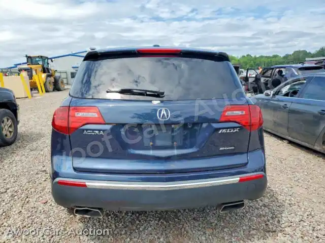 2011 Acura MDX 2HNYD2H2XBH518604 — Copart auction photo 6