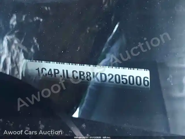 2019 Jeep Cherokee 1C4PJLCB8KD205006 — Iaai auction photo 9