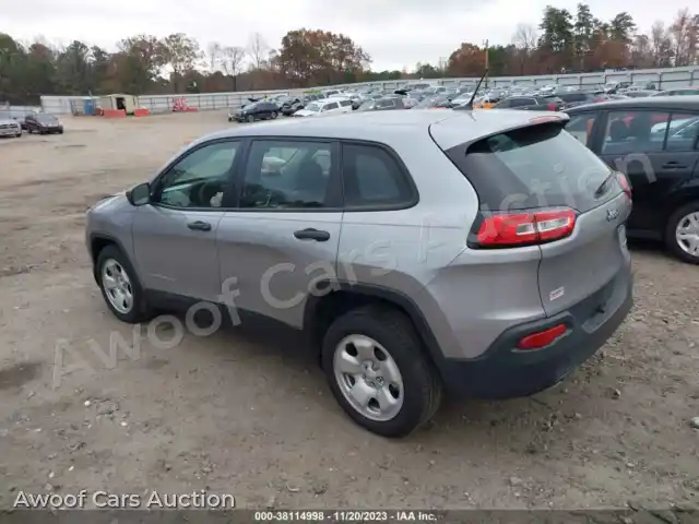 2017 Jeep Cherokee 1C4PJLAB0HW668404 — Iaai auction photo 3