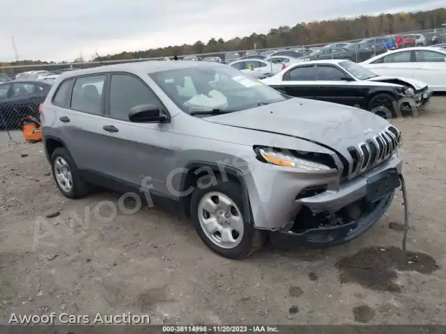 2017 Jeep Cherokee 1C4PJLAB0HW668404 — Iaai auction photo 1