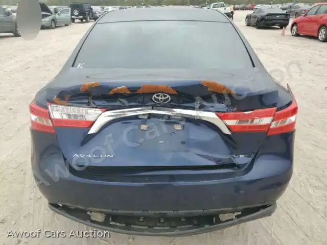 2013 Toyota Avalon 4T1BK1EBXDU050692 — Copart auction photo 6