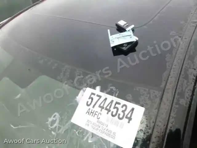 2015 Acura TLX 19UUB1F33FA020525 — Manheim auction photo 8